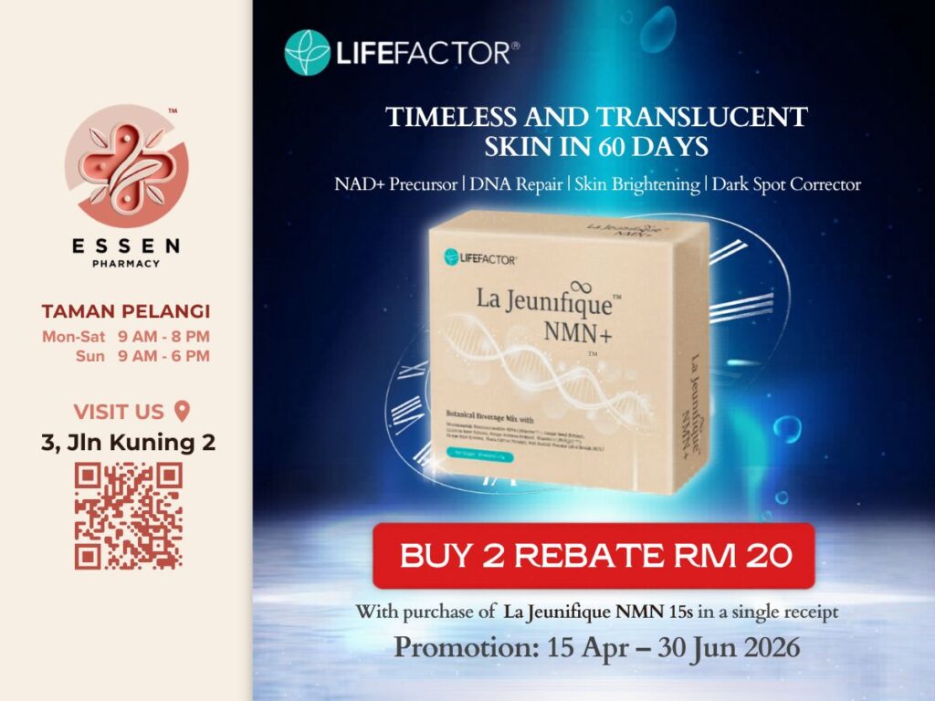 Essen Pharmacy - La Jeunifique NMN+ RM20 Rebate