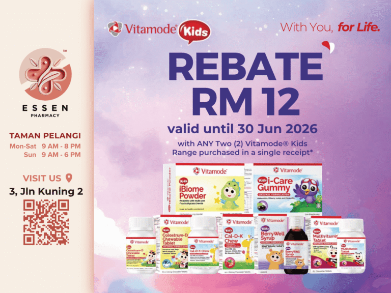 RM12 Rebate on Any 2 Vitamode Kids Boxes